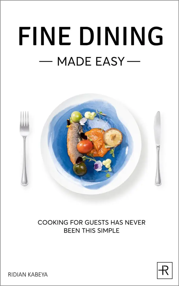 fine dining made easy cook book by private chef in cape town