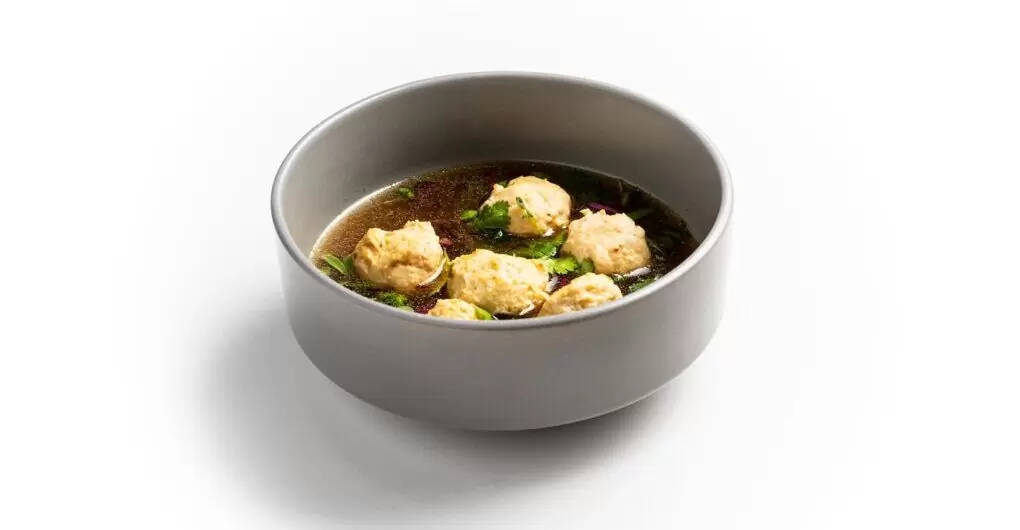 Chicken Dumplings in Chilli Broth